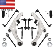 12pcs Suspension Control Arms Tie Rod End Sway Bar Kit For Nissan Altima 2007-13
