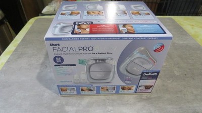 Shark FacialPro Glow at-Home Hydro-Powered Facial System, Blue, FH320