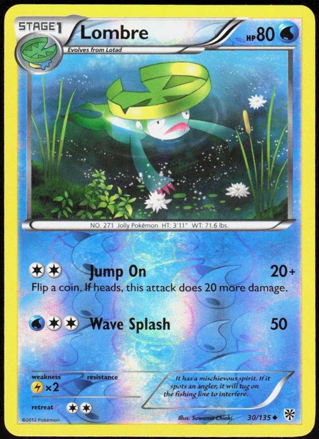Lombre [Reverse Holo] #30 (Plasma Storm (2013))