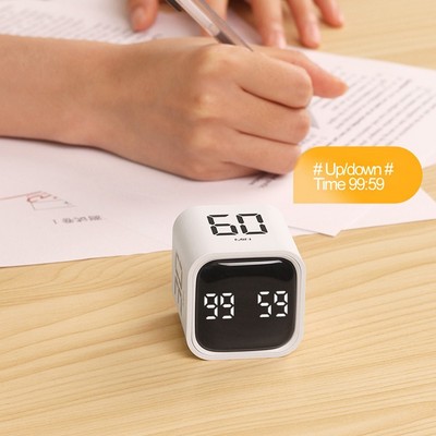 Innovativer Timer Flip Cube Timer lange Akkulaufzeit Kochen stumm Vibration