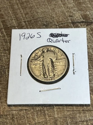 1926 S Standing Liberty Silver Quarter