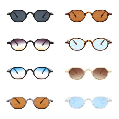 Vintage Small Frame Square Sunglasses Punk Hip Hop Sunshade Sunglasses Gifts