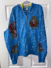 VTG Ed Hardy by Christian Audigier Hoodie Men...