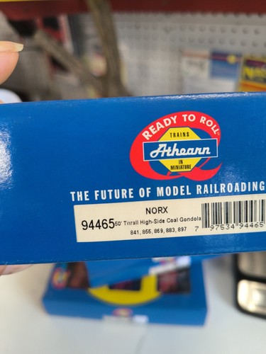 Góndola de carbón Thrall High Side Athearn NORX escala Ho 94465 paquete de 5 | Zustand: New