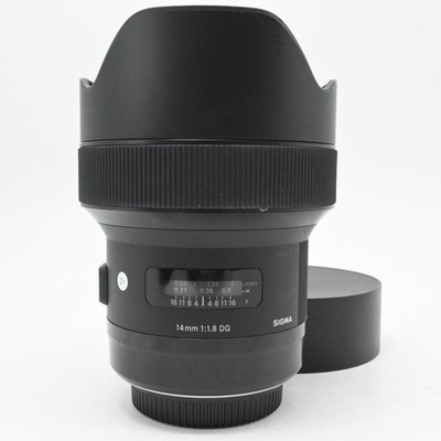 Sigma 14mm F1.8 DG HSM Art Weitwinkelobjektiv für Sigma SA funktioniert...