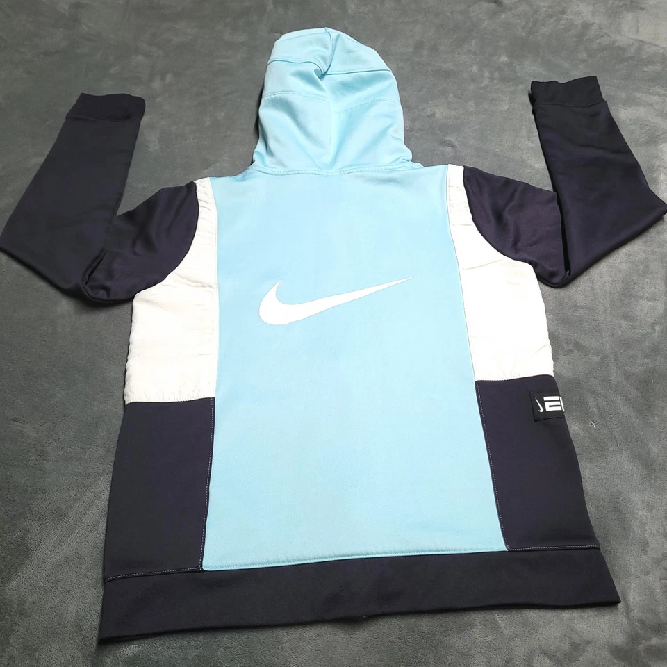 Nike Niñas Jóvenes Therma Dri-Fit Pullover Sudadera con Capucha Talla XL Colorblock Sudadera Foto 2 de 4