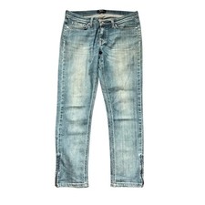 Gant Audrey Women's Jeans Size W30 L26 Denim Blue Low Waist Narrow Leg