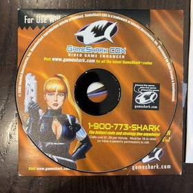 Gameshark CDX Video Game Enhancer for Sega Dreamcast - VMU, Disc, Manual, VHS