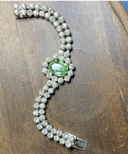 Vintage Czechoslovak Rhinestone  Bracelet 