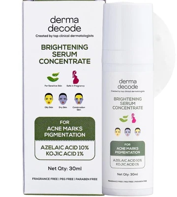 Derma Decode Sérum Éclaircissant Concentré Pour Acné Marques, Foncé Spots 30ml - Photo 1/4