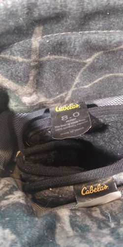 Cabela's Saskatchewan Gore-Tex Supprescent Thermo Camouflage Jagdstiefel Herren Größe 8 - Bild 8 von 12