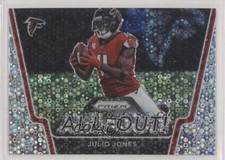 2020 Panini Prizm All Out! No Huddle Prizm Julio Jones #14 7bt