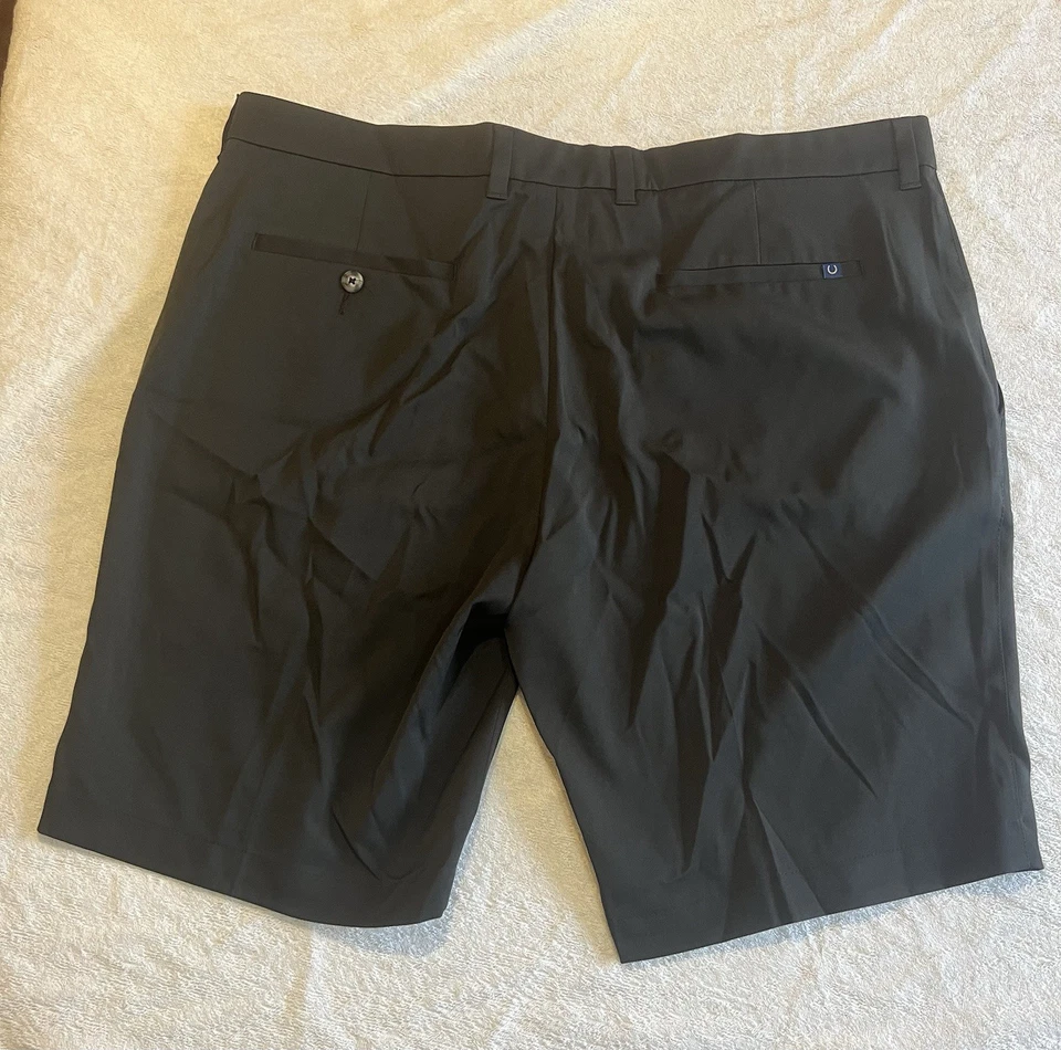 Shorts de golfe Oxford preto masculino tamanho 38 - Imagem 3 de 3