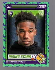 2024 Panini Score-A-Treat - Rising Stars Edgerrin Cooper #18 Green Bats (RC)