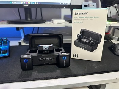 Saramonic BLINK500B2+ Wireless Lavalier Microphones for Cameras & Smartphones 