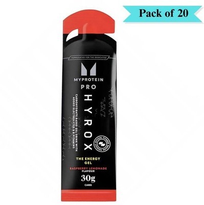 MYPROTEIN Energy Gel Raspberry Lemonade HYROX Edition - 20er Pack (je 70g)