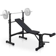 Olympic Weight Bench Full Body Workout For Your Home Gym With Squat Rack And Ben