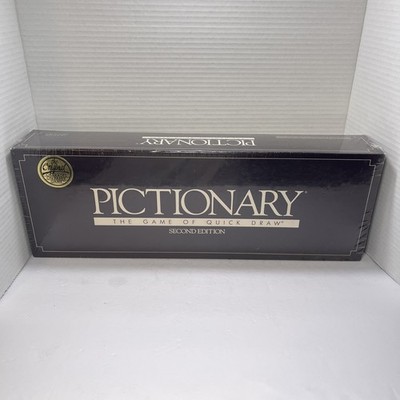 Pictionary Quick Draw Second Edition Vintage Sealed 1987 Deadstock Rare NEW