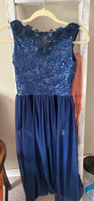 weissman blue lyrical dance costume adult small