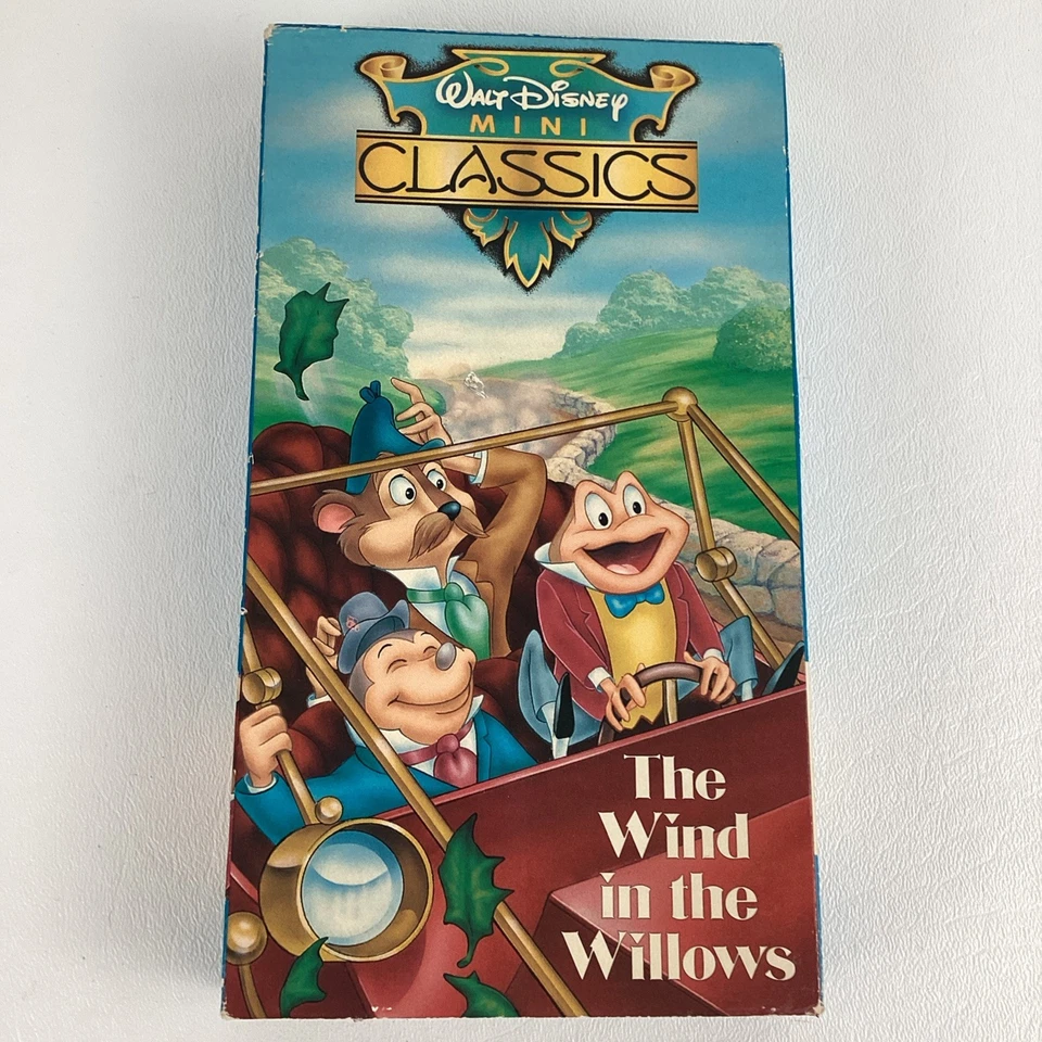Walt Disney Mini Classics VHS Tape The Wind In The Willows Mr. Toad Vintage - Image 2 of 4