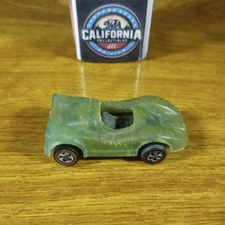 Hot Wheels Factory Spirit! Redline McLaren M6A Style Transparent Green USA 1970