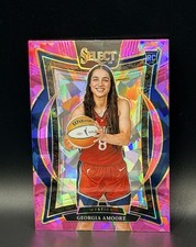 2025 Panini Select WNBA - Concourse Georgia Amoore #96 Pink Ice Prizm Rookie