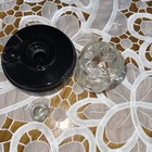 Gregory Font-O-Ink  black onyx glass inkwell 1900’s art deco vintage antique — photo 2