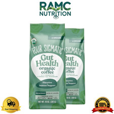Four Sigmatic Gut Health Ground Coffee Medium Roast 2 Pack Mushroom Coffee