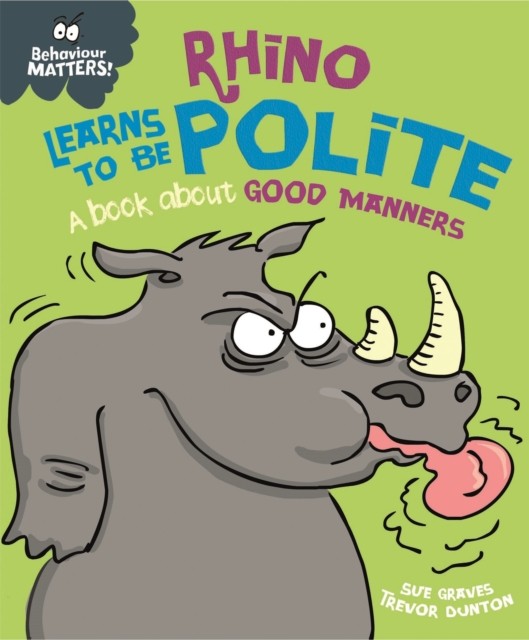 Rhino Learns to be Polite - A book about good manners (Behaviour Matters) - Image 5