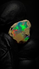 10Ct Natural Ethiopian Welo Opal Rough – Strong Play Of Color Raw Loose Gemstone