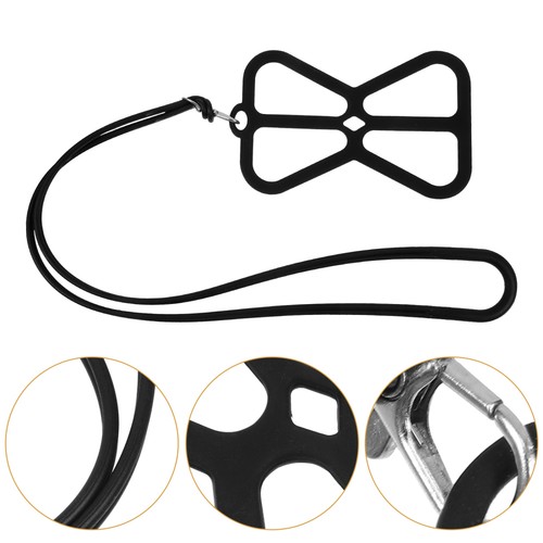 2 pièces lanière de cou de téléphone portable anneau de suspension portable support d'attache support - Photo 11 sur 12