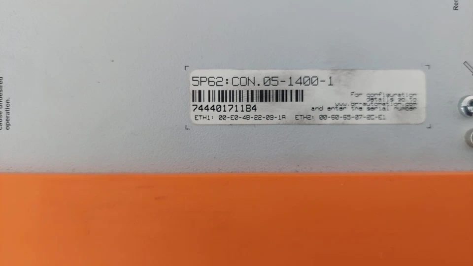 B&R Automation PC 620 5P62.CON.05-1400-1 Industrial PC 24VDC PCI Ethernet Ports - Bild 4 von 4