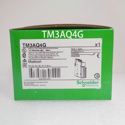 Schneide 1PCS Original manufacturer TM3AQ4G 24V DC Analog Output Module