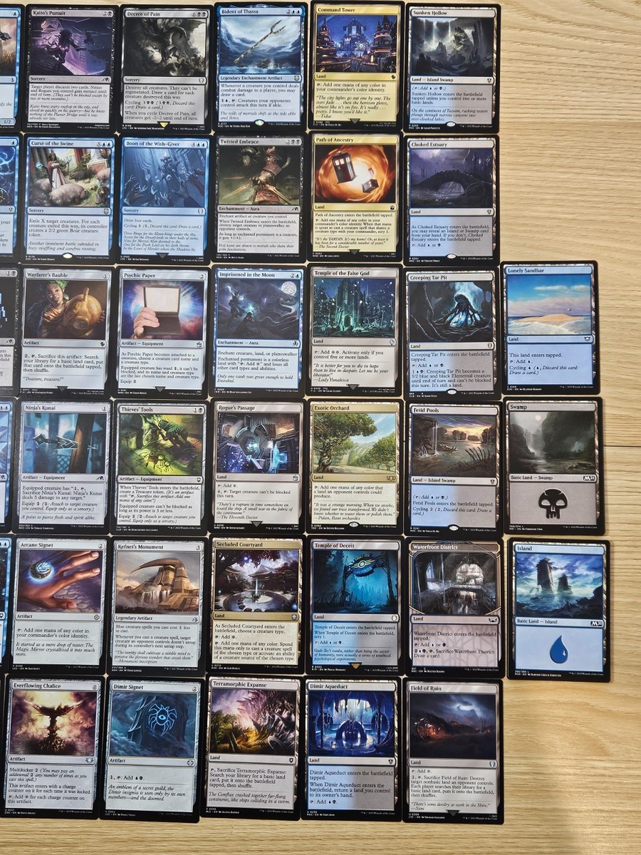 Custom Commander Deck ~ Shadow Surge ~ Satoru Umezawa ~ 100 Card