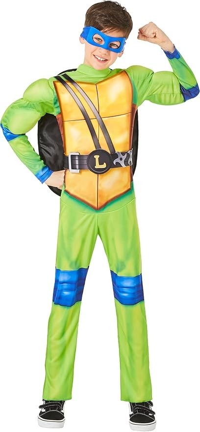 InSpirit Designs Teenage Mutant Ninja Turtles Kids Theatrical Leonard Costume  M