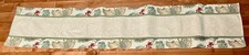 Nicely-tailored Cotton Blend Runner with a Beige Center and Floral Sides 14x68"