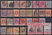 CEYLAN-Lot-Timbres oblitérés