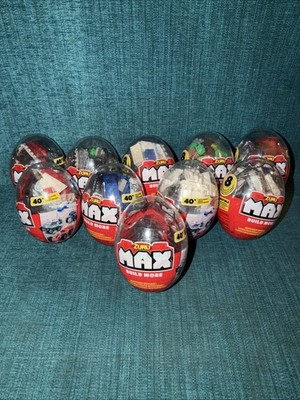 Zuru Max Build More Mystery Build Egg 40+ Pieces Lot of 10 -Sealed