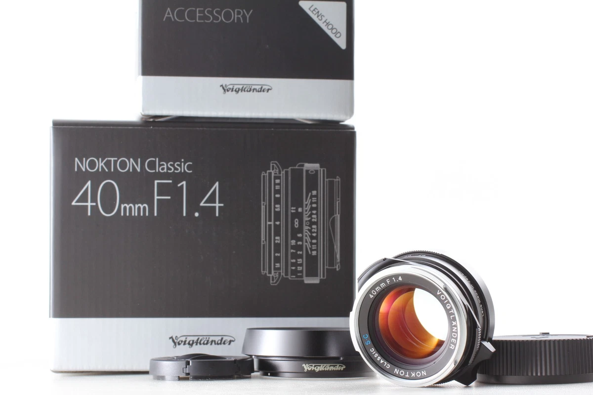 Voigtländer f/1.4 Lenses 40mm Focal for sale - eBay