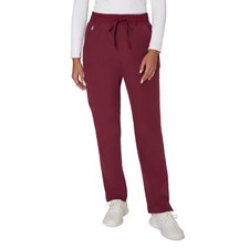Hanes Women's Scrubs Drawstring Scrub Pants, Straight Leg, Comfort Fit, Pockets
