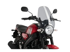 Puig Custom II Screen Windshield Windscreen Clear for Yamaha XSR 125 (21-25)