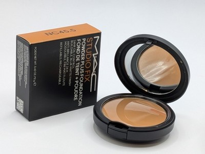 MAC NC45.5 Studio Fix Powder Plus Foundation 24 Hour Oil Control NEW Formula 