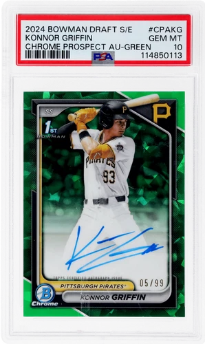 2024 Bowman Sapphire Konnor Griffin /99 PSA 10