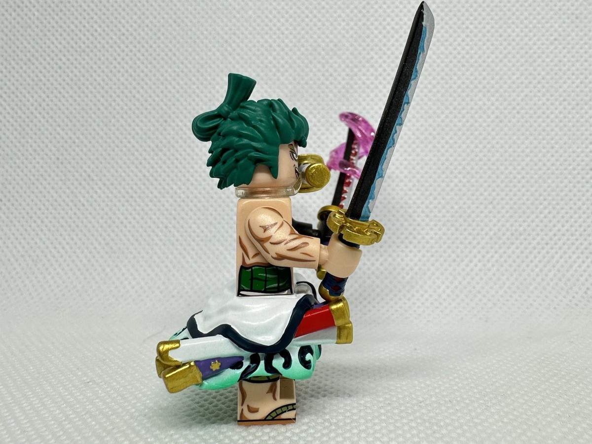One Piece Wano Kuni Rorona Zoro Custom Lego Minifigure | eBay