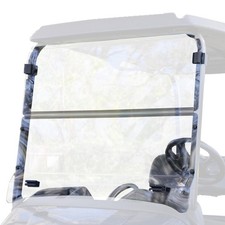 Ezgo RXV Golf Cart W / Moulé Haut 2024-Up RedDot Transparent 3/16 " Pli