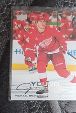 Upper Deck 2025-26 Series 2 Young Guns #492 Brandsegg-NYGÅRD Red Wings