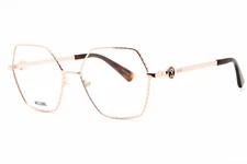 MOSCHINO MOS593-DDB-54 Eyeglasses Size 54mm 16mm 140mm gold Women