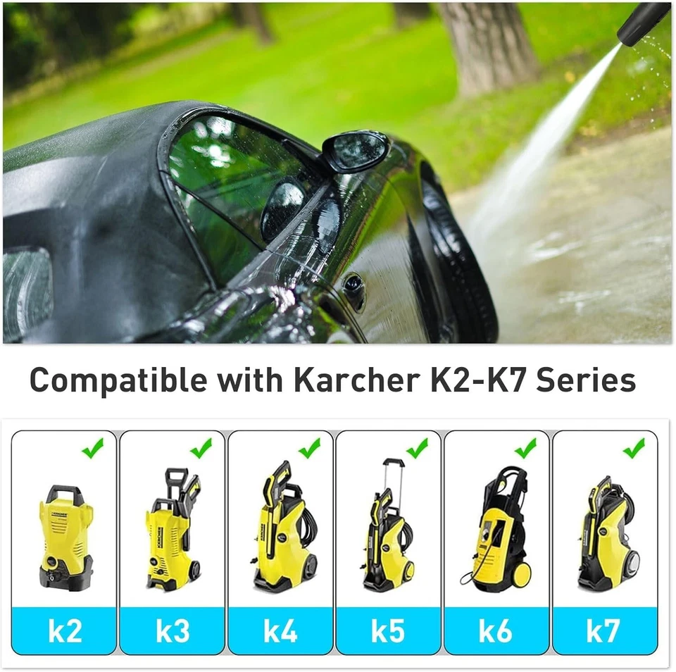 Lance de Nettoyeur Haute Pression pour Karcher K2 K3 K4 K5 K6 K7, LeapBeast - Photo 4/4