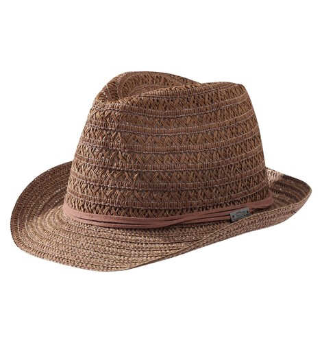 Vintage Marshall Fields Womens White Straw Hat Bow Band  display picture 3
