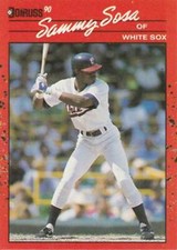 #489 Sammy Sosa - Chicago White Sox - 1990 Donruss Baseball